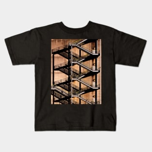 Factory Stairs Kids T-Shirt